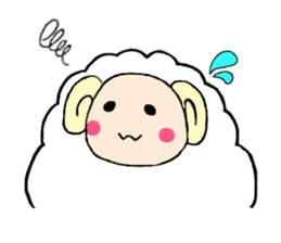 Meriko of a pretty sheep sticker #4927712