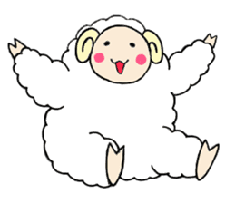 Meriko of a pretty sheep sticker #4927718