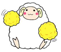Meriko of a pretty sheep sticker #4927734