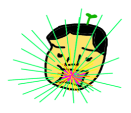 The potato shout sticker #4927746