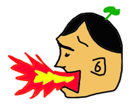 The potato shout sticker #4927747