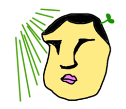 The potato shout sticker #4927767