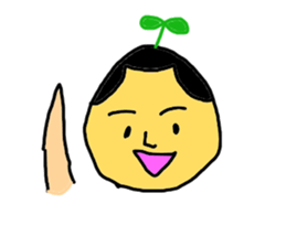 The potato shout sticker #4927770