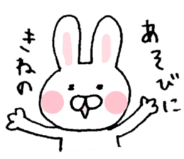 Rabbit of Fukui valve sticker #4928601