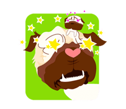 Speech Bubble Pugs sticker #4928714