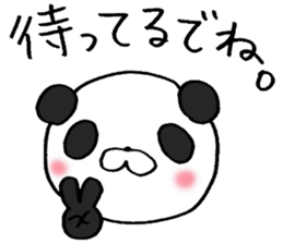 Enshu-Ben Panda! sticker #4928910