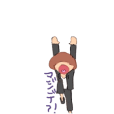 Kansai dialect Mr.toudou sticker #4929009