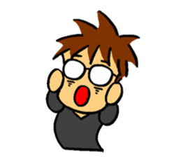 A little showa-like guy sticker #4929025