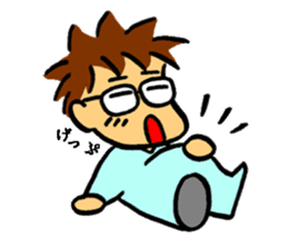 A little showa-like guy sticker #4929033