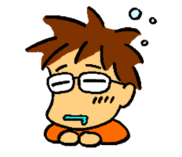 A little showa-like guy sticker #4929034