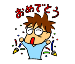 A little showa-like guy sticker #4929035