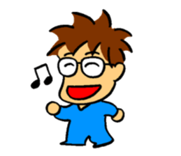 A little showa-like guy sticker #4929041