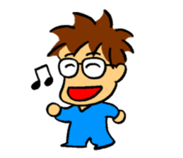 A little showa-like guy sticker #4929041