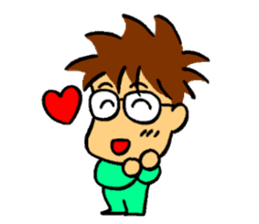 A little showa-like guy sticker #4929045