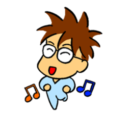 A little showa-like guy sticker #4929046