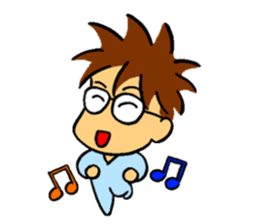 A little showa-like guy sticker #4929046