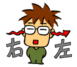 A little showa-like guy sticker #4929055