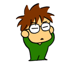 A little showa-like guy sticker #4929060