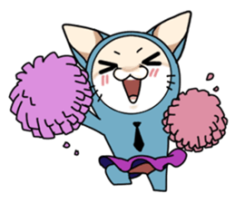 Aoneko kun sticker #4930788