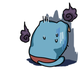 Aoneko kun sticker #4930799