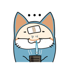 Aoneko kun sticker #4930802