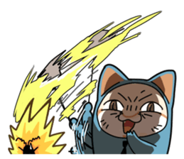 Aoneko kun sticker #4930805