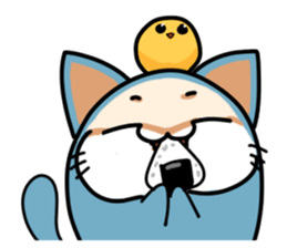 Aoneko kun sticker #4930806