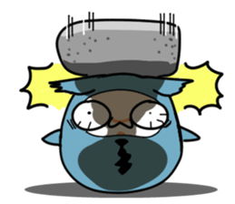 Aoneko kun sticker #4930820