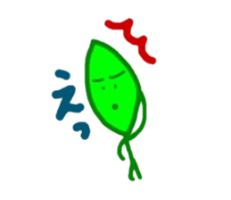 Chataro of a leaf sticker #4932155