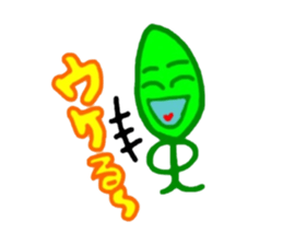 Chataro of a leaf sticker #4932161