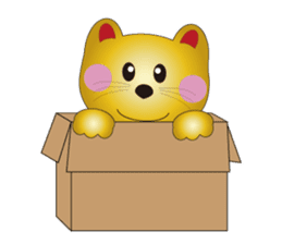 Happy Beckoning gold  cat vol.4 sticker #4932241