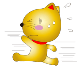 Happy Beckoning gold  cat vol.4 sticker #4932253
