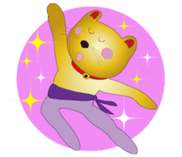 Happy Beckoning gold  cat vol.4 sticker #4932260