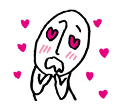 Rather long face3 sticker #4932629