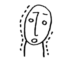 Rather long face3 sticker #4932633