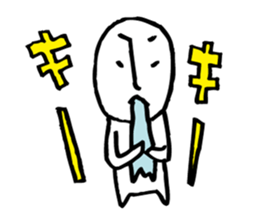 Rather long face3 sticker #4932641