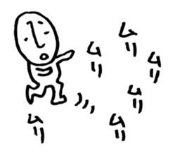 Rather long face3 sticker #4932650