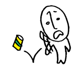 Rather long face3 sticker #4932661