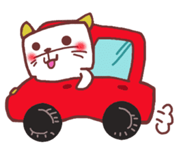 cats and bear Okayama valve sticker #4932708