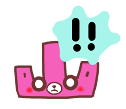 cats and bear Okayama valve sticker #4932733