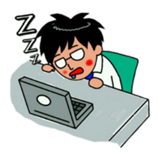 white-collar worker sticker #4932791