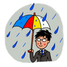 white-collar worker sticker #4932807