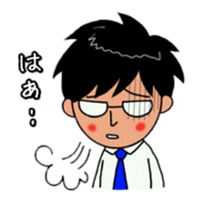 white-collar worker sticker #4932817