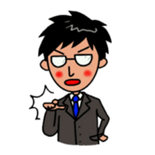 white-collar worker sticker #4932821