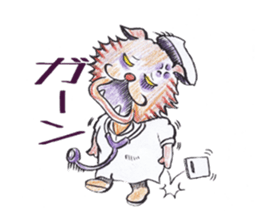 Cat nurse norako sticker #4933010
