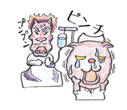Cat nurse norako sticker #4933019