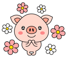 Daily Sticker of Little Pig. sticker #4933190
