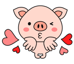 Daily Sticker of Little Pig. sticker #4933206