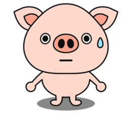 Daily Sticker of Little Pig. sticker #4933216