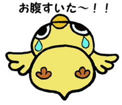 The chick names "Coco". sticker #4933433